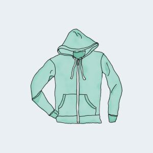 Sudadera con cremallera